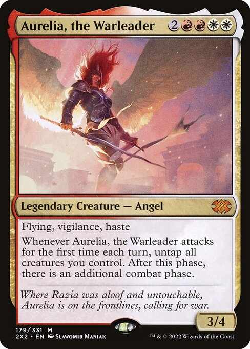Card image for Aurelia, the Warleader