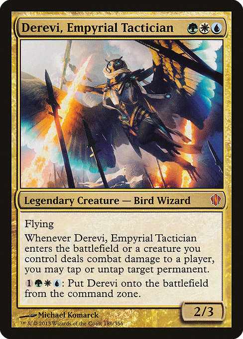 Card image for Derevi, Empyrial Tactician