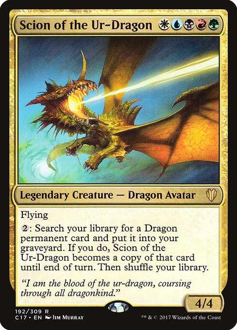 Card image for Scion of the Ur-Dragon