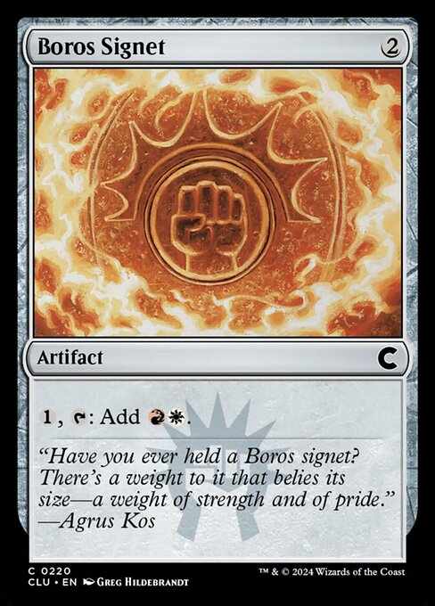 Card image for Boros Signet