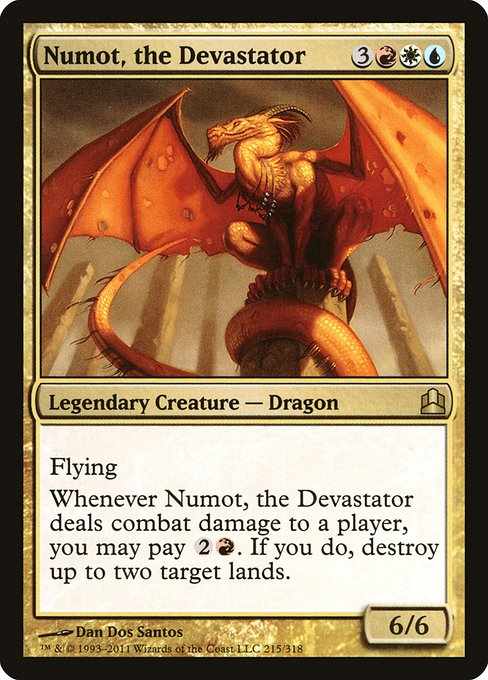 Card image for Numot, the Devastator