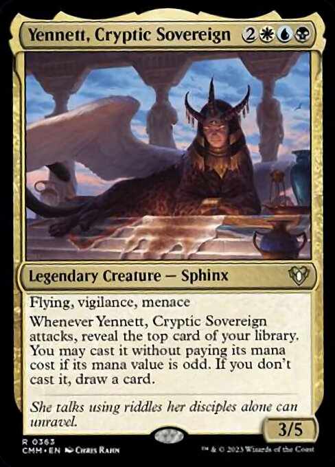 Card image for Yennett, Cryptic Sovereign