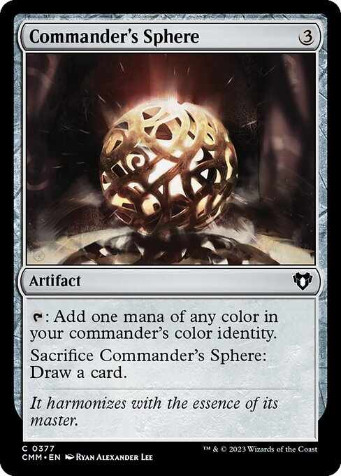 Card image for Commander's Sphere