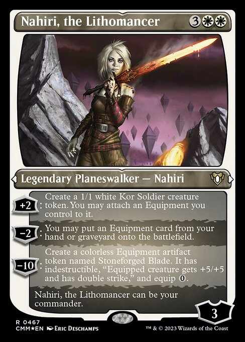 Card image for Nahiri, the Lithomancer