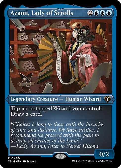 Card image for Azami, Lady of Scrolls