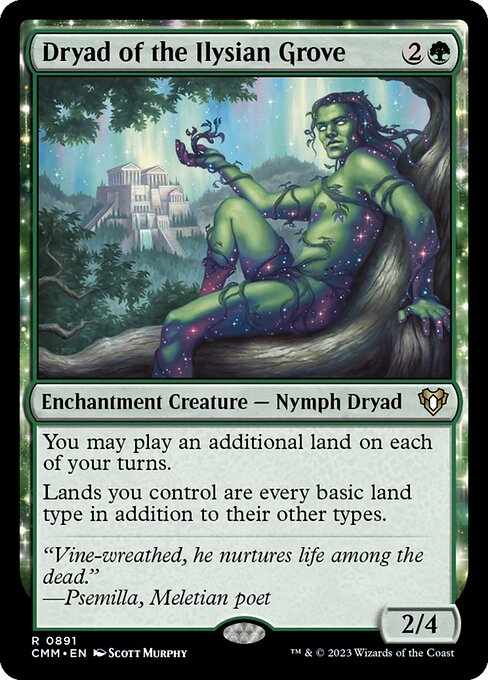 Card image for Dryad of the Ilysian Grove