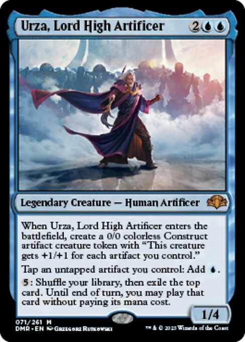 Card image for Urza, Lord High Artificer
