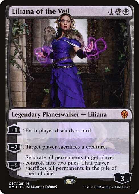Card image for Liliana of the Veil