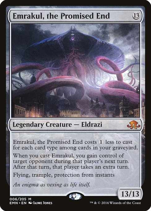Card image for Emrakul, the Promised End
