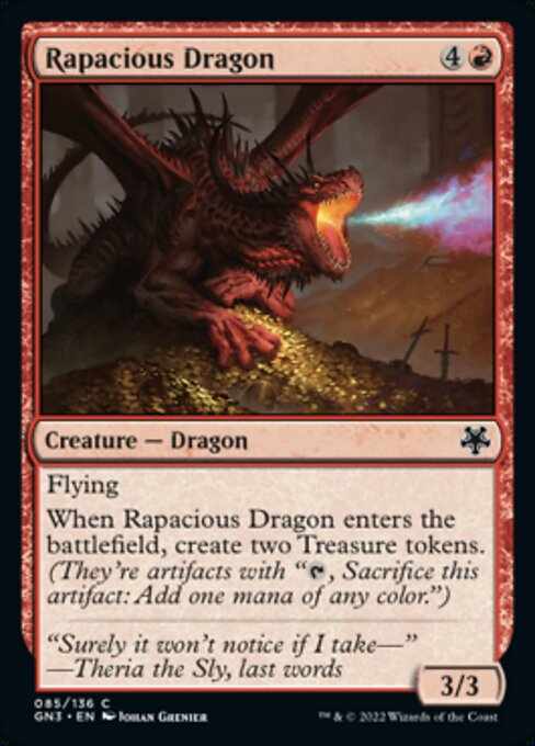 Card image for Rapacious Dragon