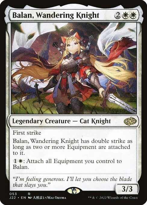 Card image for Balan, Wandering Knight