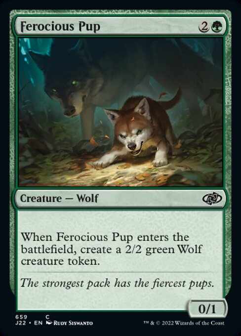 Card image for Ferocious Pup