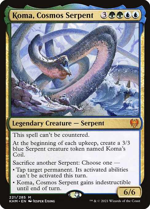 Card image for Koma, Cosmos Serpent