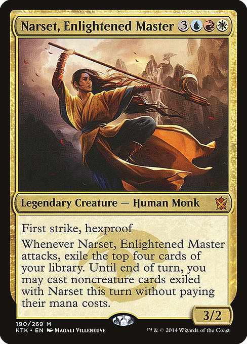 Card image for Narset, Enlightened Master
