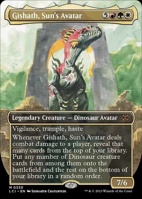 Card image for Gishath, Sun's Avatar