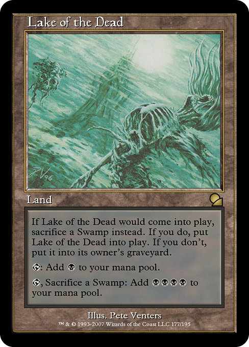 Card image for Lake of the Dead