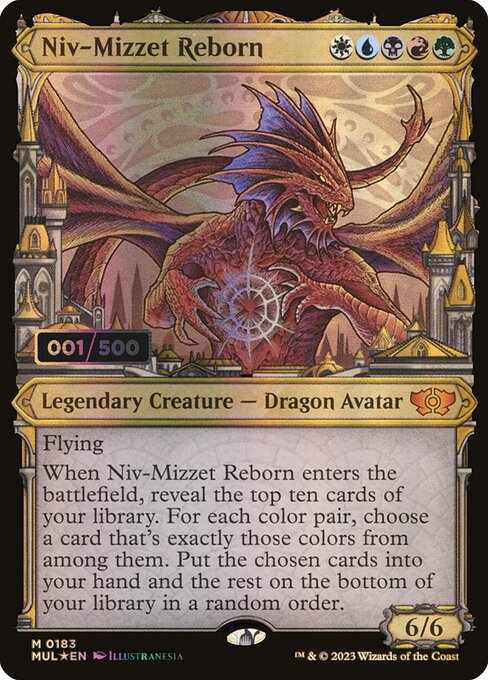 Card image for Niv-Mizzet Reborn
