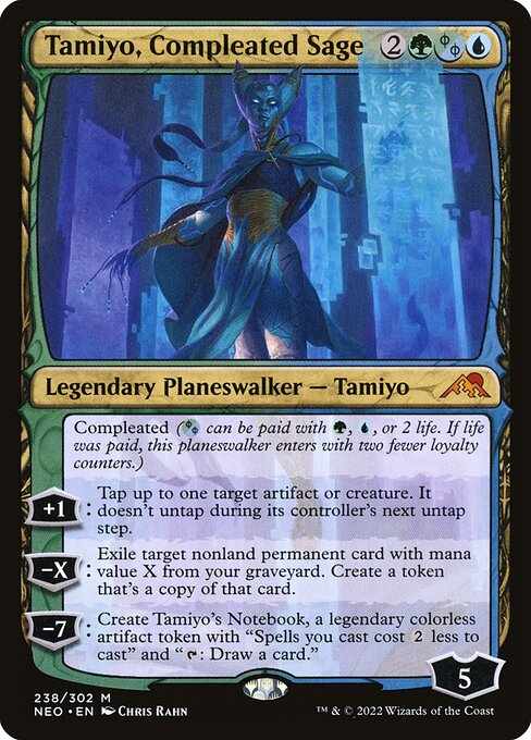 Card image for Tamiyo, Compleated Sage