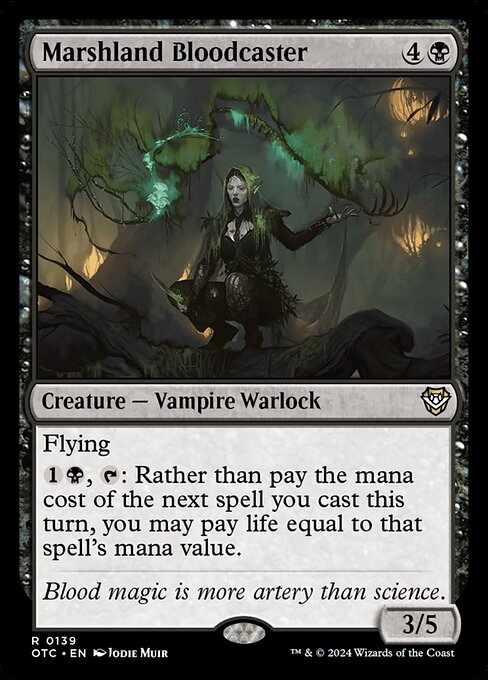 Card image for Marshland Bloodcaster