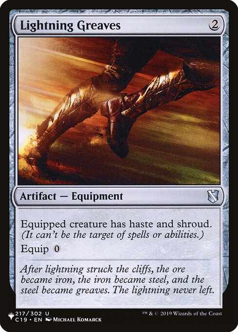 Card image for Lightning Greaves