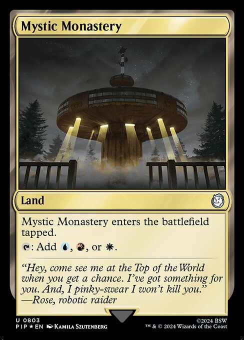 Card image for Mystic Monastery