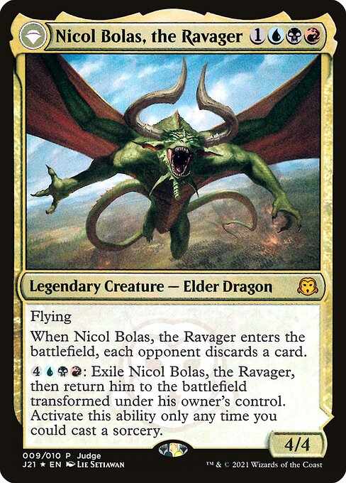 Card image for Nicol Bolas, the Ravager