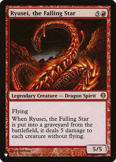 Card image for Ryusei, the Falling Star