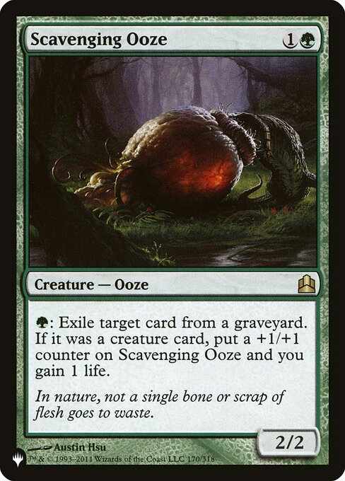 Card image for Scavenging Ooze