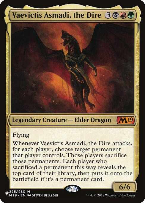Card image for Vaevictis Asmadi, the Dire