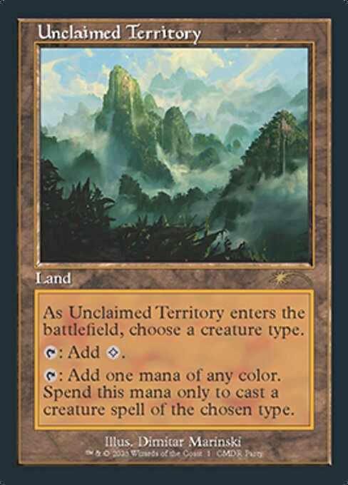 Card image for Unclaimed Territory