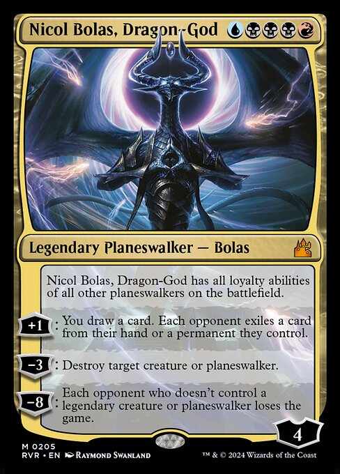 Card image for Nicol Bolas, Dragon-God