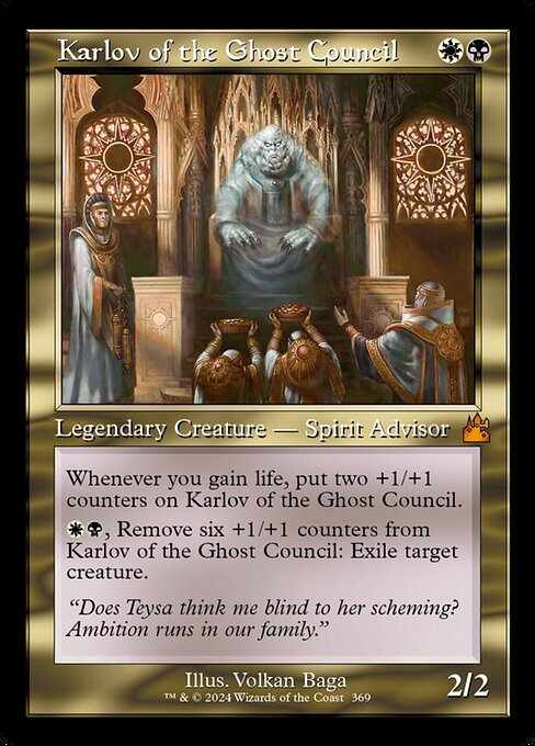 Card image for Karlov of the Ghost Council