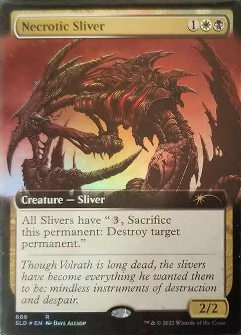 Card image for Necrotic Sliver