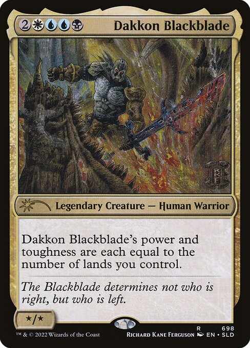 Card image for Dakkon Blackblade
