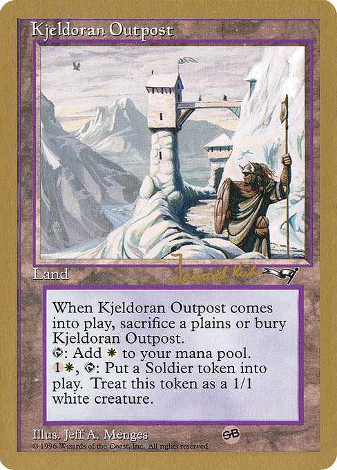 Card image for Kjeldoran Outpost