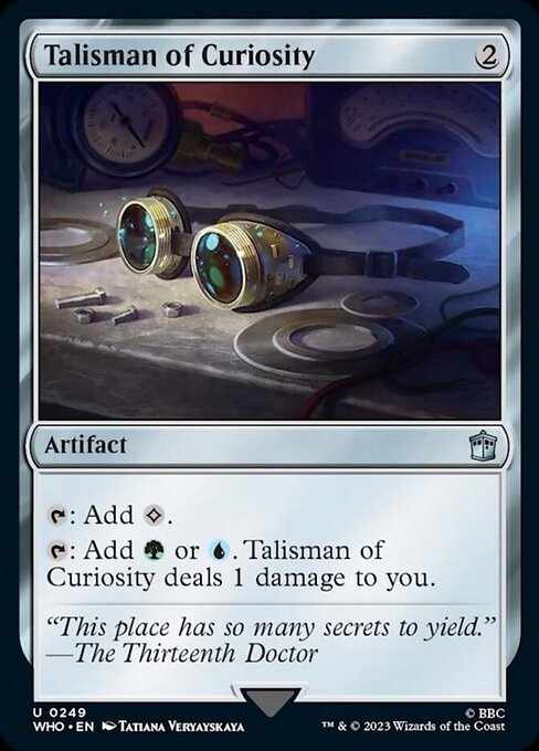 Card image for Talisman of Curiosity