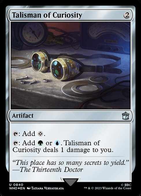 Card image for Talisman of Curiosity