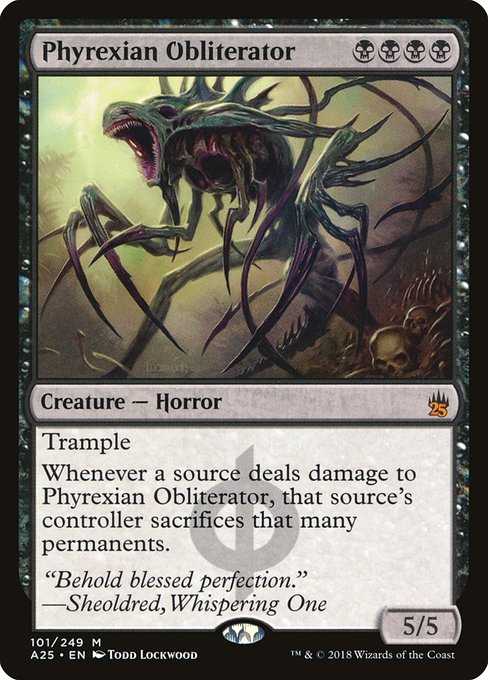 Card image for Phyrexian Obliterator