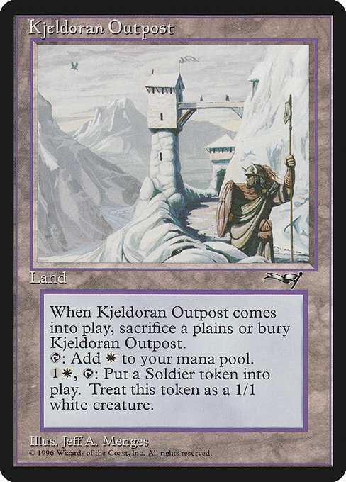 Card image for Kjeldoran Outpost