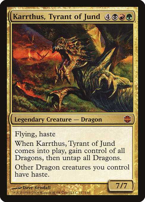 Card image for Karrthus, Tyrant of Jund