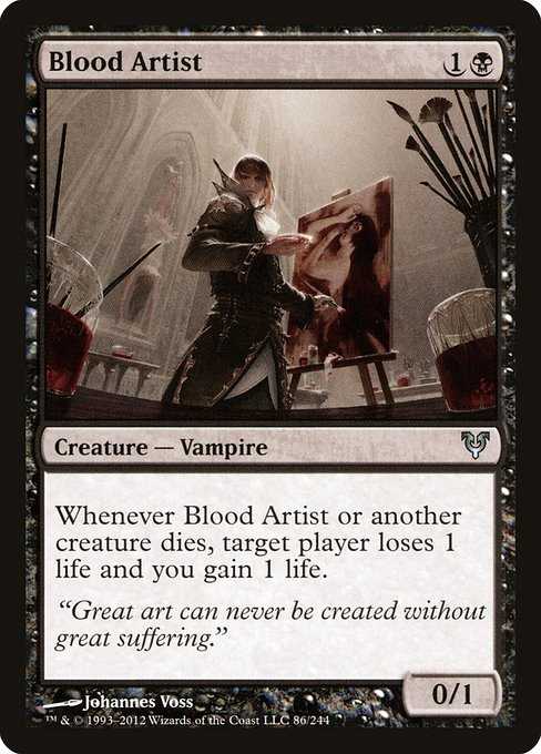 Card image for Blood Artist