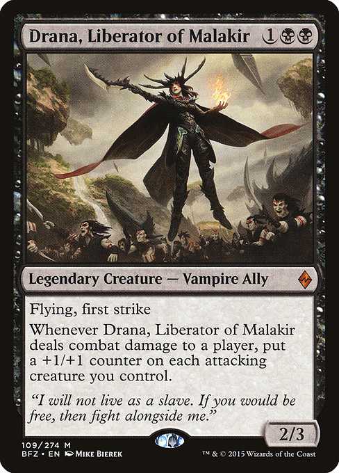 Card image for Drana, Liberator of Malakir