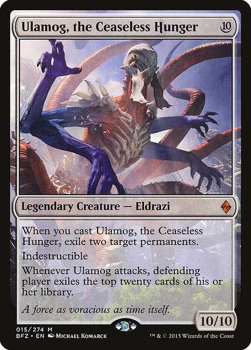 Card image for Ulamog, the Ceaseless Hunger