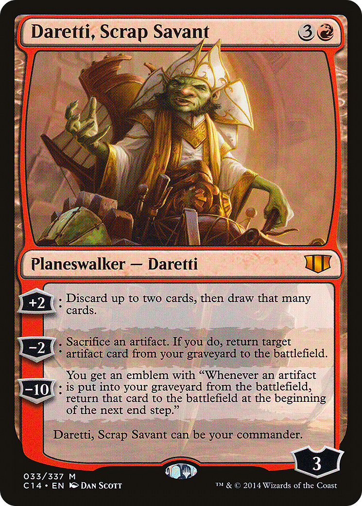 Card image for Daretti, Scrap Savant