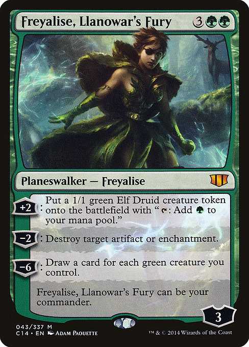 Card image for Freyalise, Llanowar's Fury