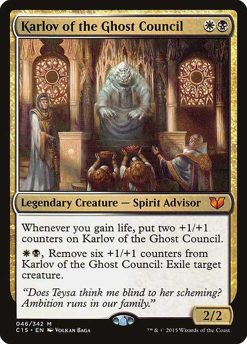 Card image for Karlov of the Ghost Council