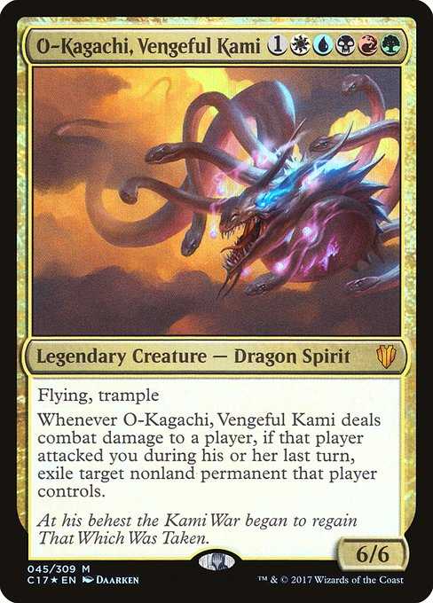 Card image for O-Kagachi, Vengeful Kami