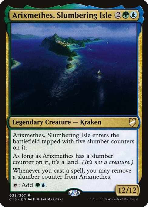 Card image for Arixmethes, Slumbering Isle