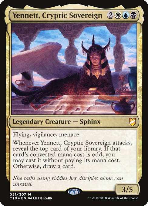 Card image for Yennett, Cryptic Sovereign