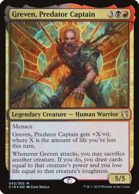 Card image for Greven, Predator Captain